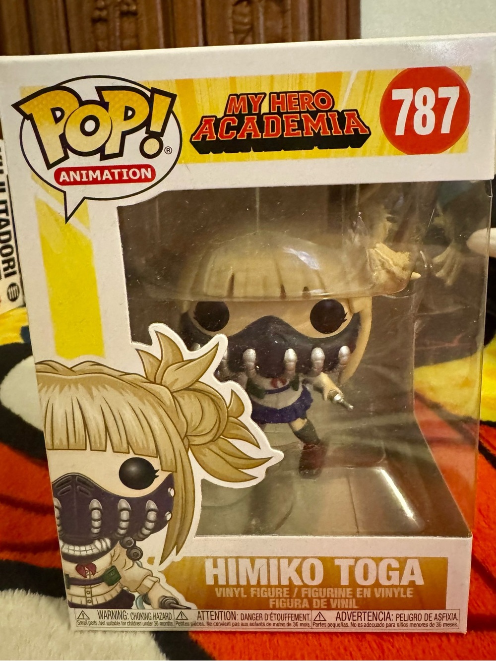 Funko My Hero Academia Himiko Toga # 787 - Blonde, Black Mask - New in Box